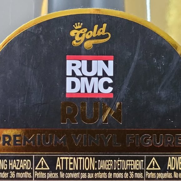 2021 FUNKO GOLD, REVEREND RUN FROM RUN DMC, ACTION FIGURE, MINT IN THE PACKAGE!! - Picture 6 of 6
